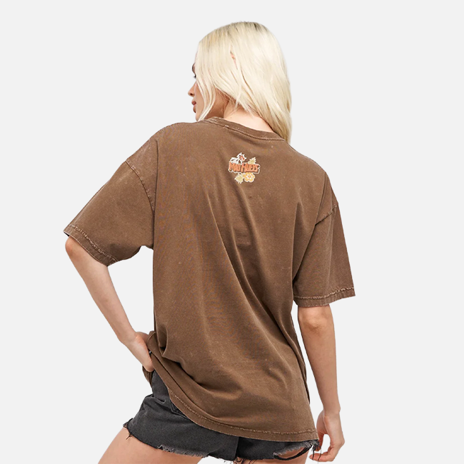 The Mad Hueys Anchor Ladybug OS Tee - Washed Walnut