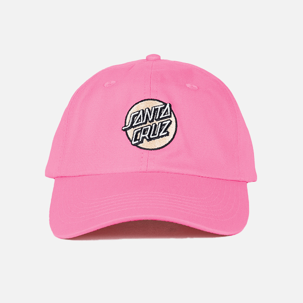 Santa Cruz Pop Dot Cap - Light Pink