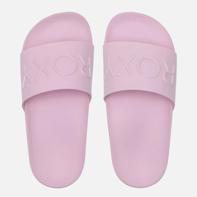 Roxy Girls Slippy Jelly Slide - Light Pink