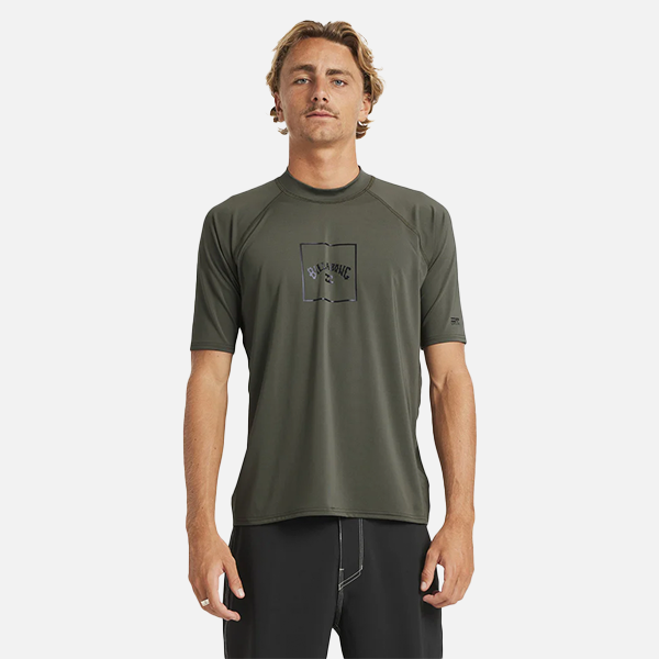 Billabong Boxed Arch Rashguard - Military