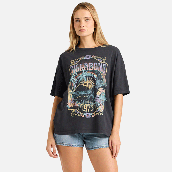 Billabong Counting Stars Tee - Off Black