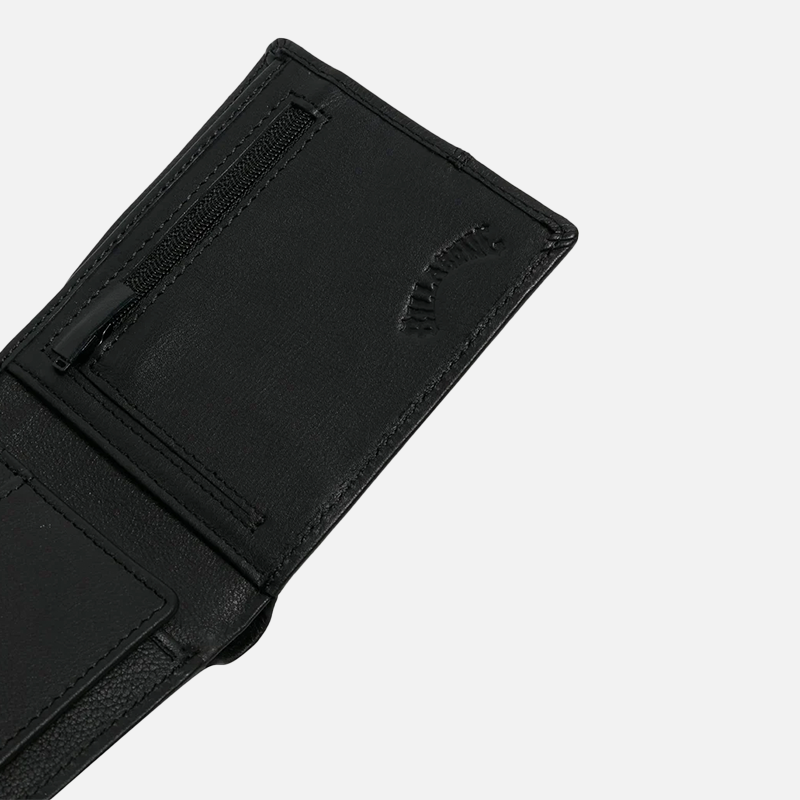 Billabong Dimension 2in1 Leather Wallet - Black