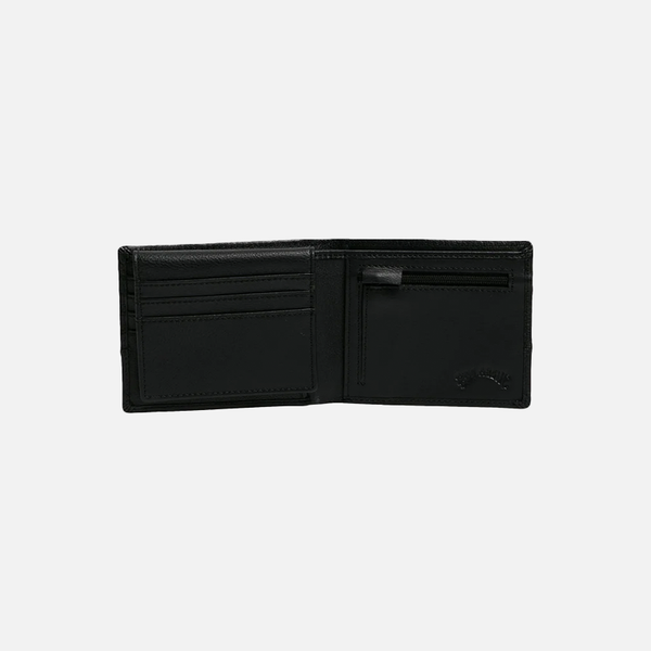 Billabong Dimension 2in1 Leather Wallet - Black