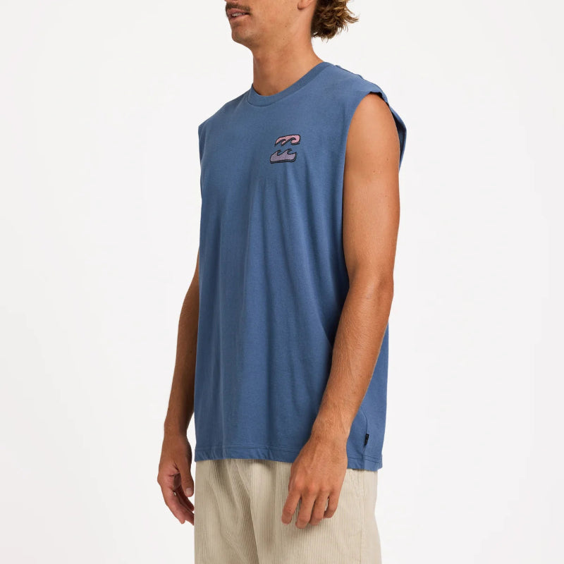 Billabong Heritage Arch Muscle - China Blue