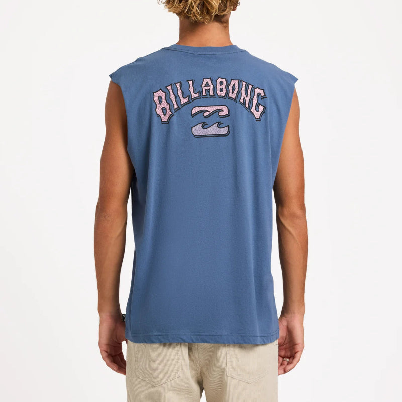 Billabong Heritage Arch Muscle - China Blue