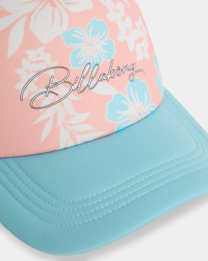 Billabong Hibiscus Haze Girls Cap - Soft Peach