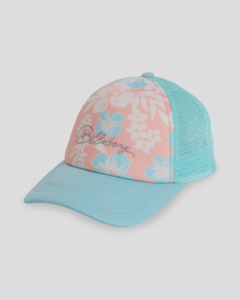 Billabong Hibiscus Haze Girls Cap - Soft Peach
