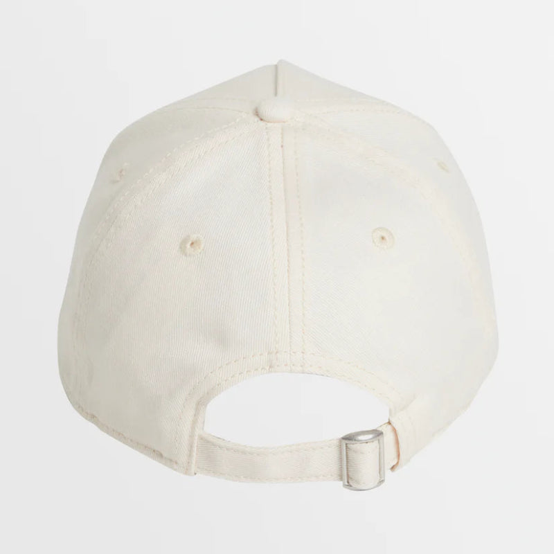 Beige baseball cap on a white background