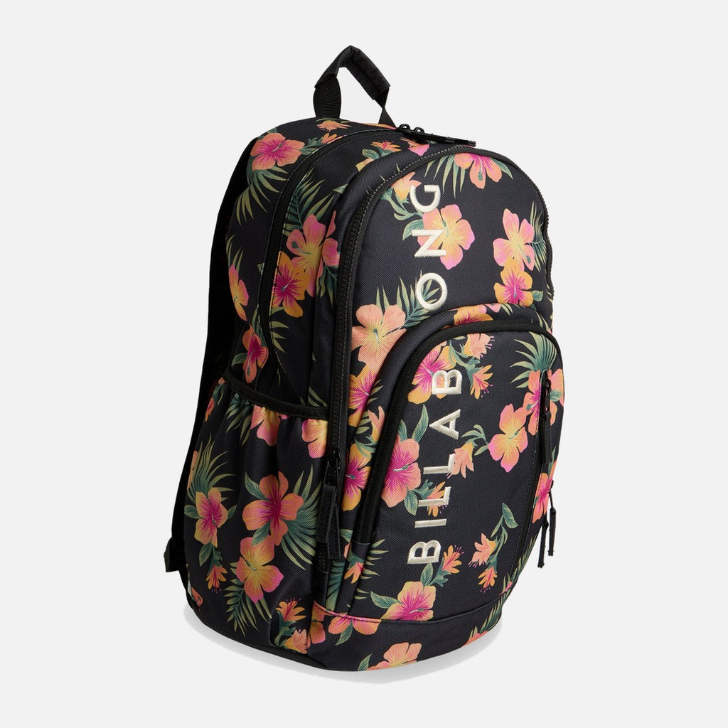 Billabong Sweet Tropics Backpack - Black Multi - view 5 | Propaganda Streetwear & Skate