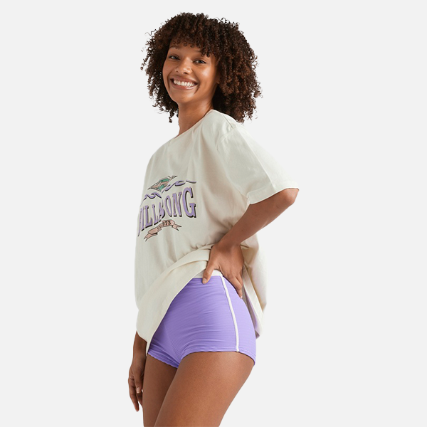 Billabong Wave Out Tee - Light Grey