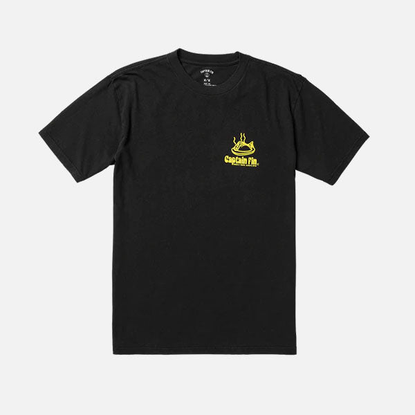 Captain Fin Mostly Fresh SS Tee - Black