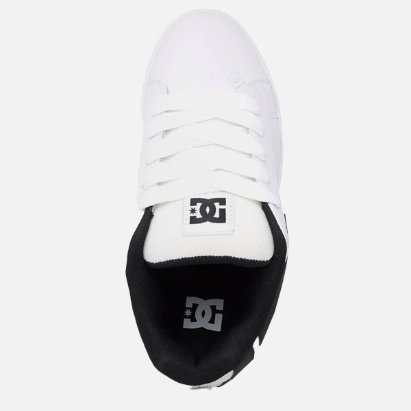DC Court Graffik- White/ Black/Black