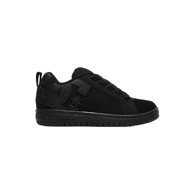 DC Court Graffik Youth - Black/Black