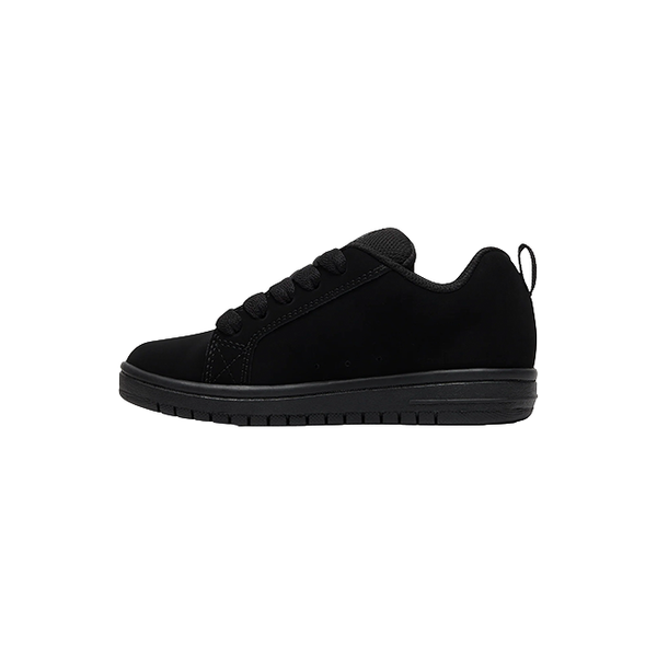 DC Court Graffik Youth - Black/Black
