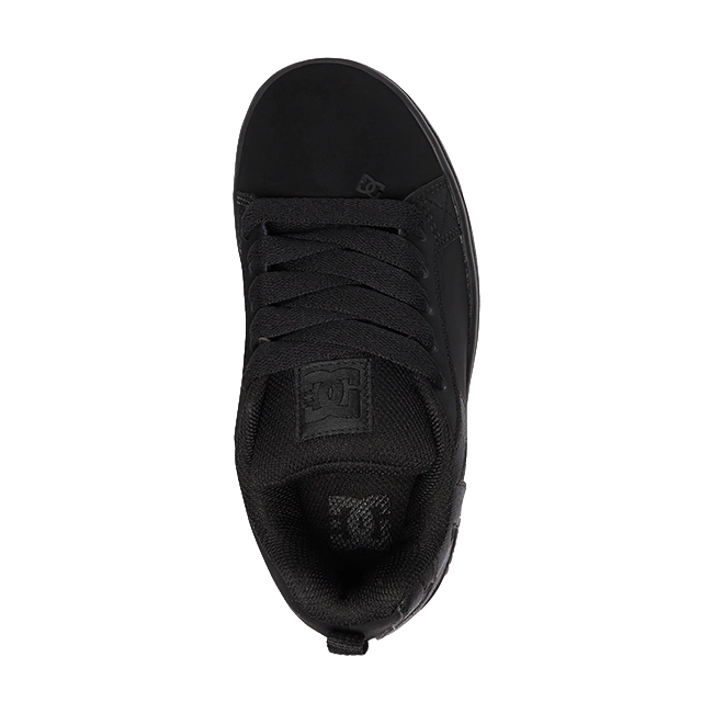 DC Court Graffik Youth - Black/Black