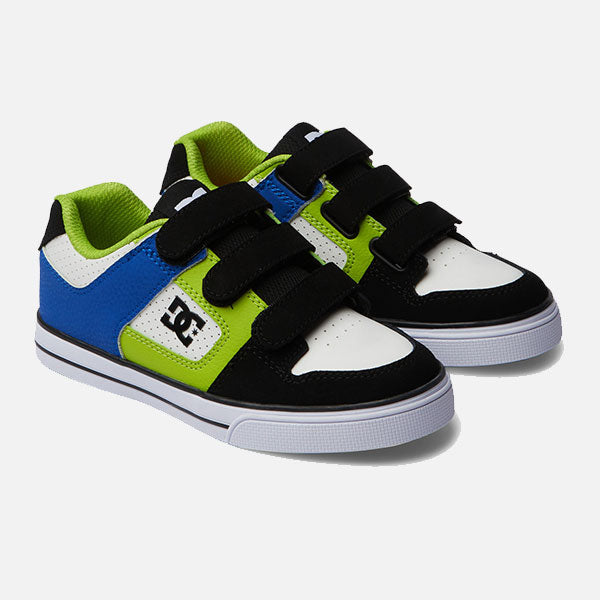 DC Shoes Youth Pure V - Black/Blue/Green