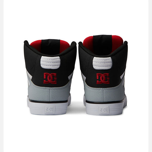 DC Pure High-Top - Black/Grey/Red