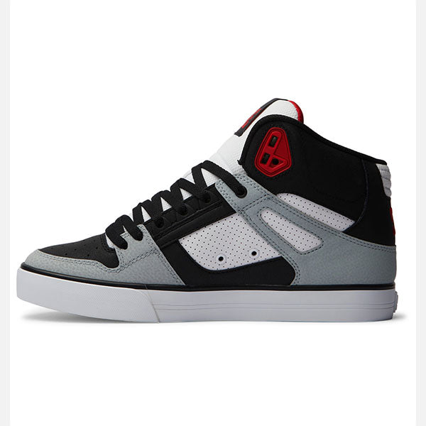DC Pure High-Top - Black/Grey/Red