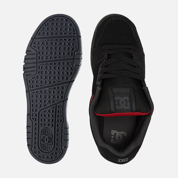 DC Shoes Stag - Black/Grey/Red