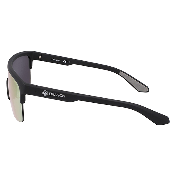 Dragon Slotted - Matte Black/LL Red Ion