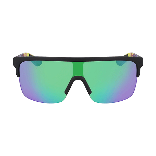 Dragon Slotted - Matte Black/Multi LL/Green Ion