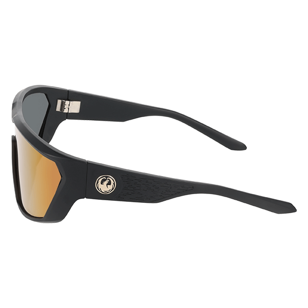 Dragon Sunglasses Chasm Matte Black/ LL Red Ion
