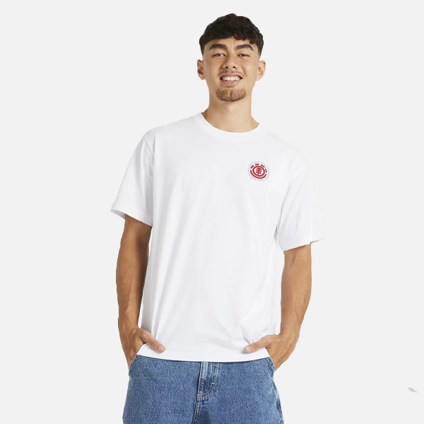 Element Seal Back Tee - Optic White