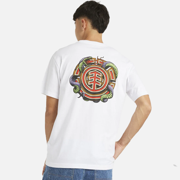 Element Snakehood Tee - Optic White