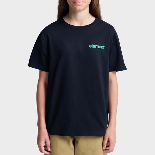 Element Boys Stone Age Tee - Flint Black