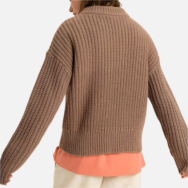 Roxy Coming Home Sweater - Portabella