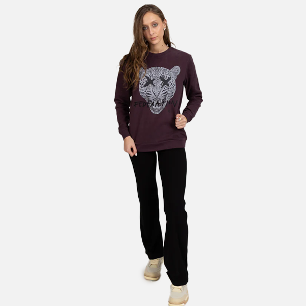 Federation Flying Crew/Leopard - Merlot