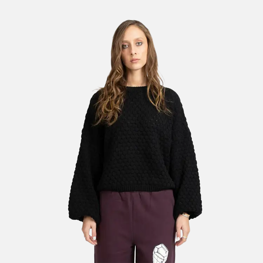 Federation Honeycomb Knit - Black