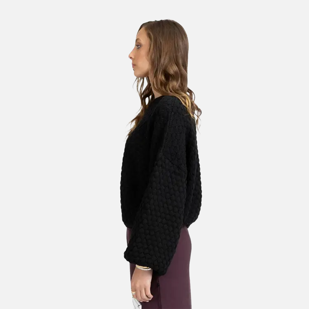Federation Honeycomb Knit - Black