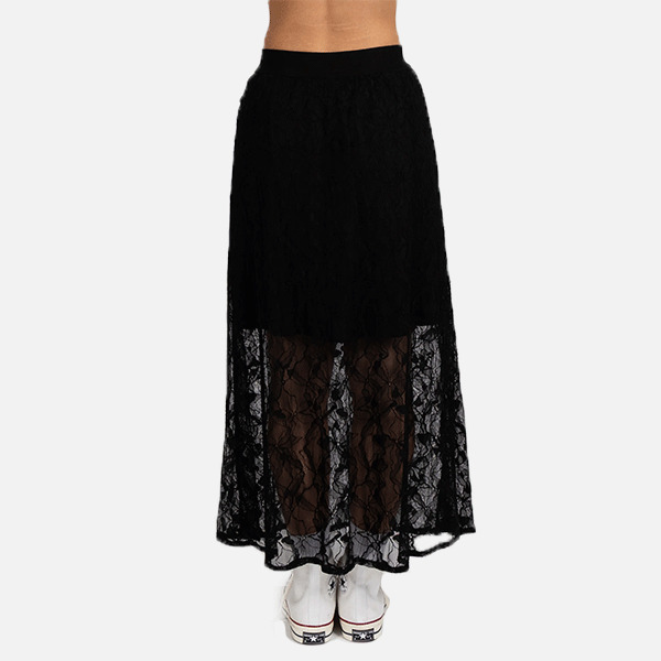 Federation Lace it Skirt - Black