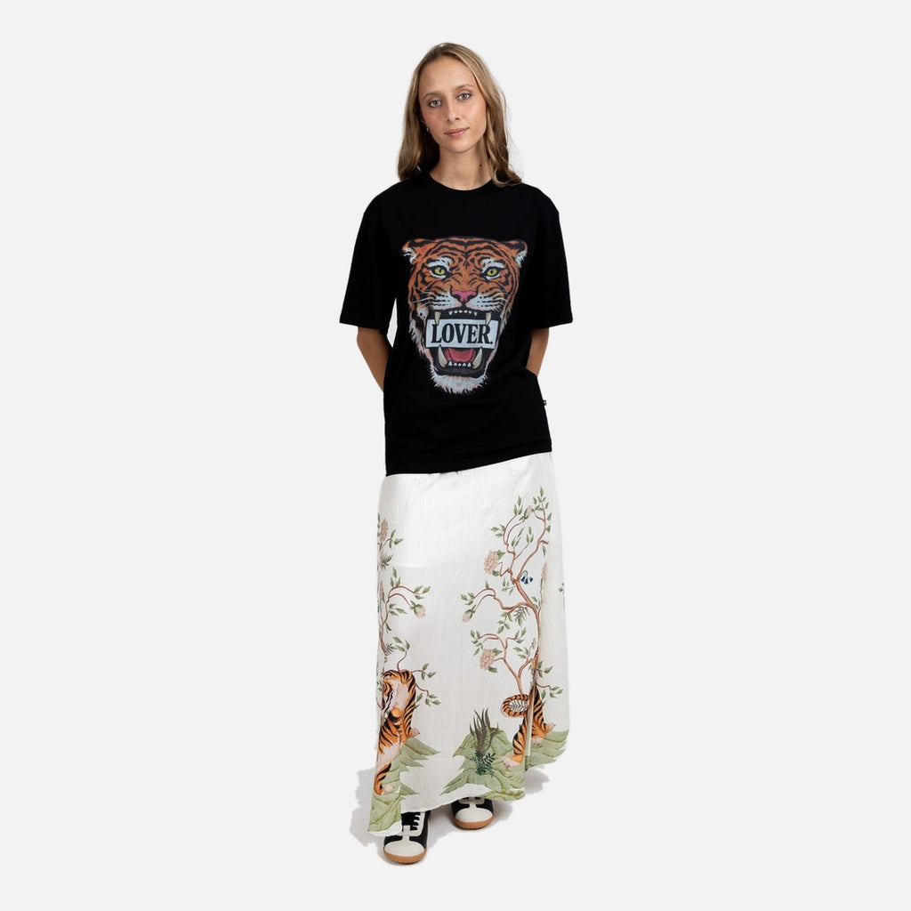 Federation Love Tiger Tour Tee - Black - view 2 | Propaganda Streetwear & Skate
