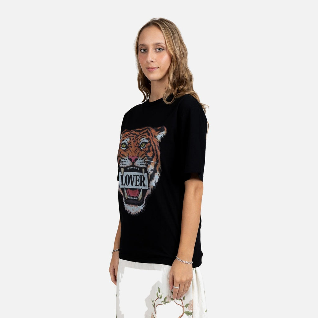 Federation Love Tiger Tour Tee - Black - view 4 | Propaganda Streetwear & Skate