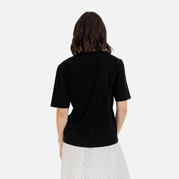 Federation Rose N Thorns Cruise Tee - Washed Black