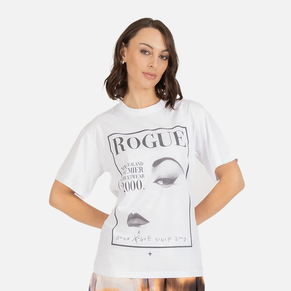 Federation Rouge Tour Tee - White