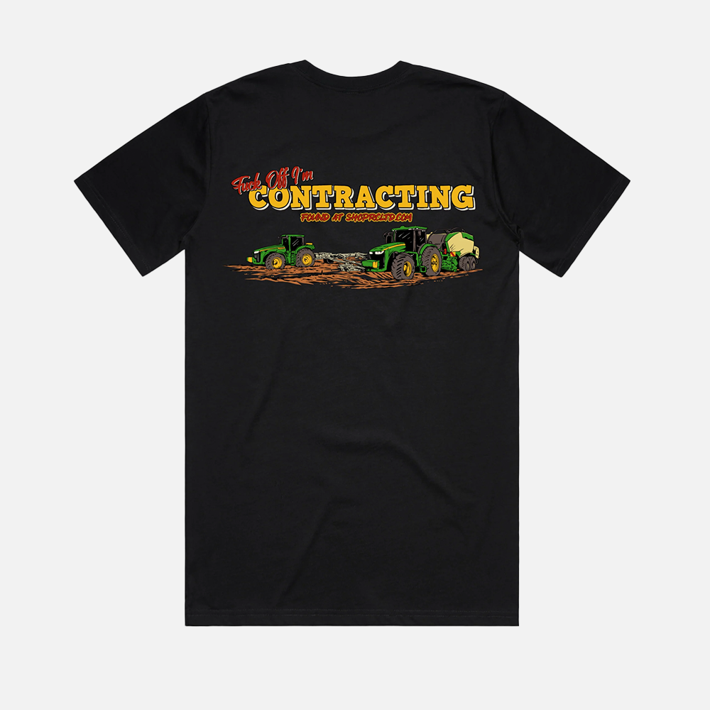 RCLTD FK Off I’m Contracting Tee - Black