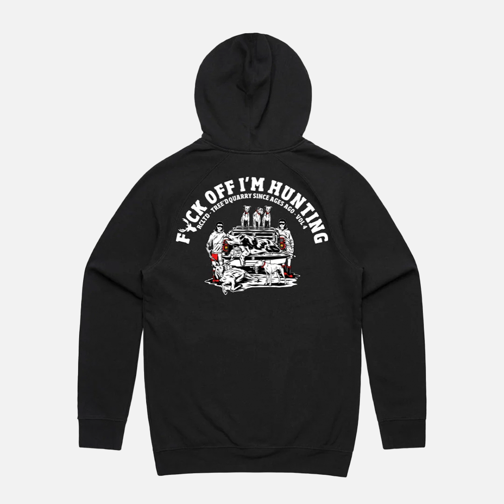 RCLTD FK Off I’m Hunting Hood - Black