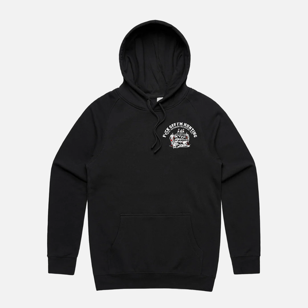 RCLTD FK Off I’m Hunting Hood - Black