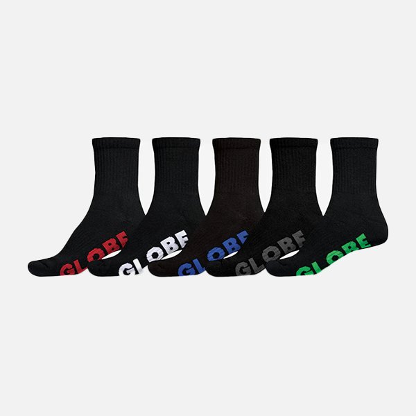 Globe Youth Stealth Crew Sock - Black