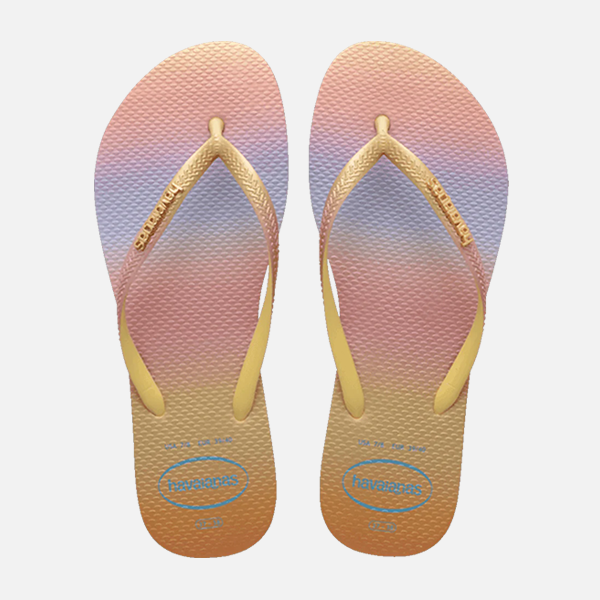 Havaianas Slim Gradient Sunset - Lemon Yellow