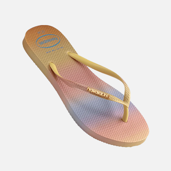 Havaianas Slim Gradient Sunset - Lemon Yellow