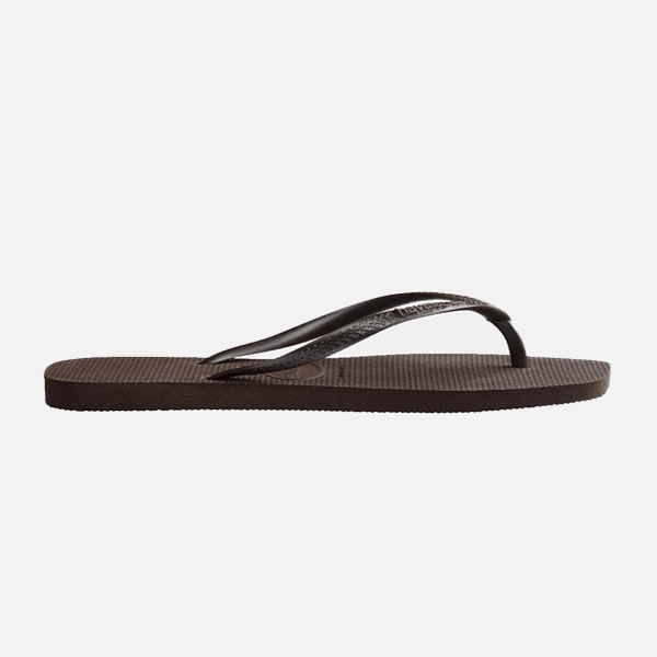 Havaianas Slim Square Solid - Dark Brown