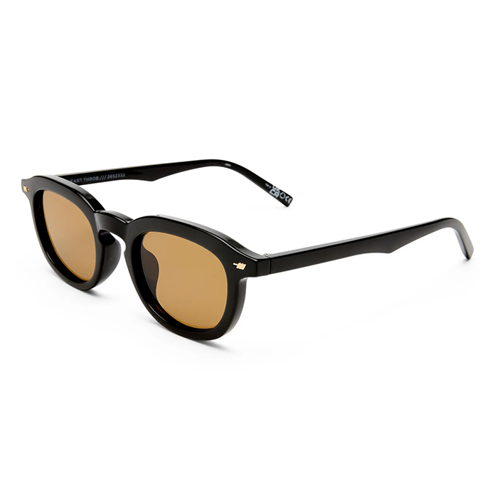 Le Specs Heart throb Sunglasses - Black