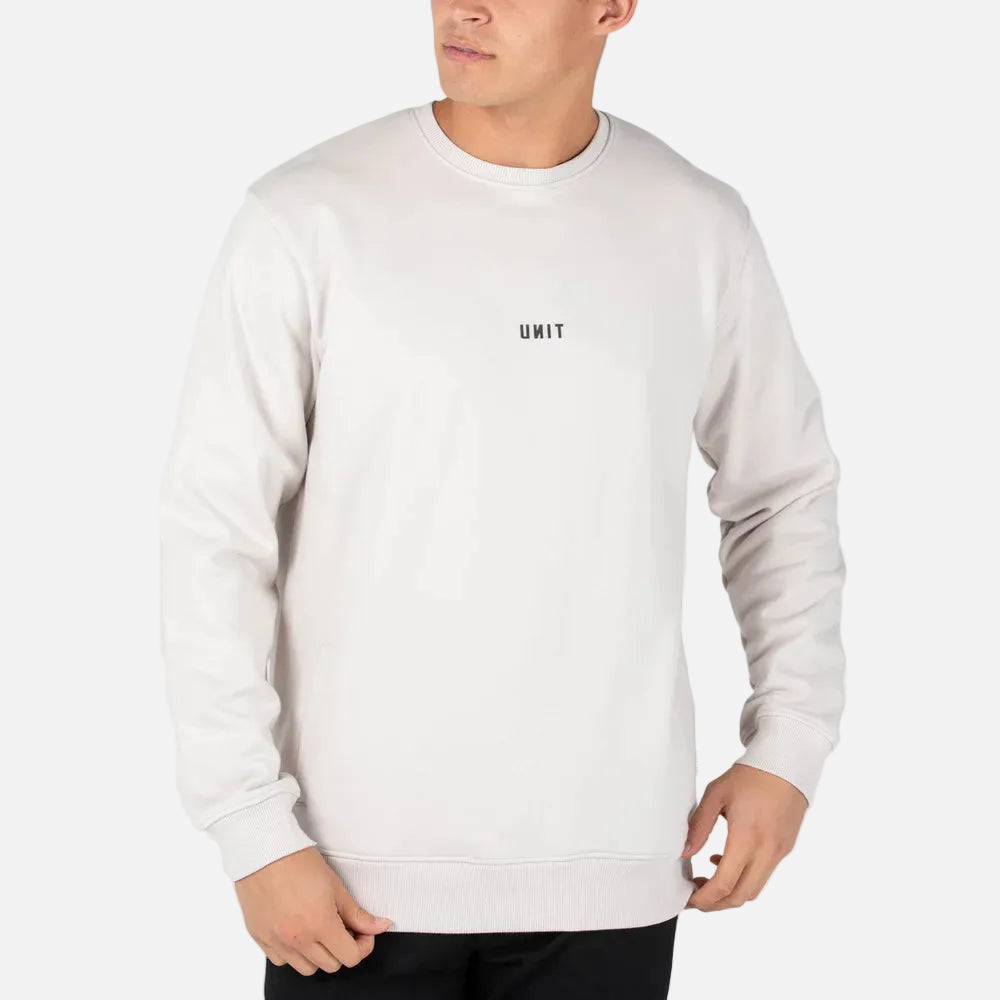Unit Central Unisex Crew Fleece - Stone