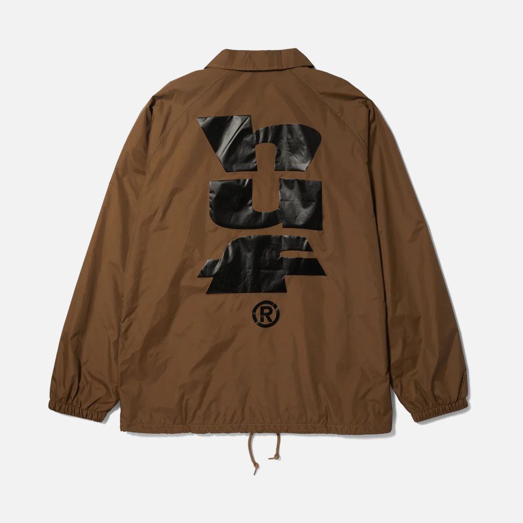 HUF Worldwide Megablast Coaches Jacket - Camel