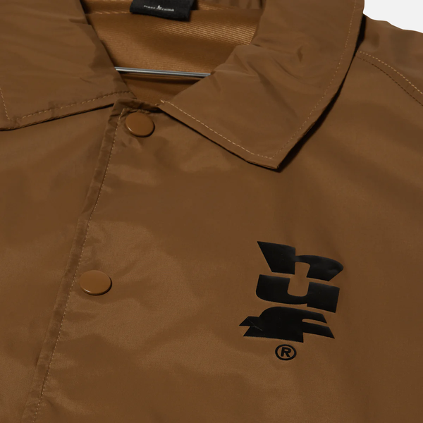 HUF Worldwide Megablast Coaches Jacket - Camel