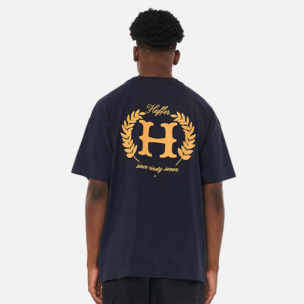 Huffer Block 220 Regal Tee - Navy